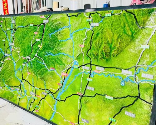 依据地图制作3D地形地貌物沙盘模型壁挂平摆_5_Hs_来自小红书网页版